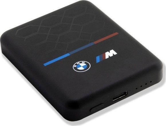 Powerbank BMW BMW000627 3000mAh Czarny BMW000627 Powerbank, mobilā uzlādes iekārta