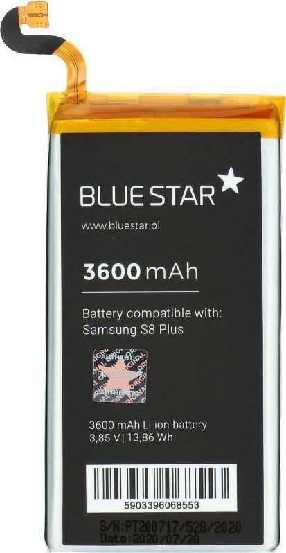 Bateria Blue Star Bateria do Samsung Galaxy S8 Plus 3600 mAh Li-Ion Blue Star PREMIUM 5903396068553 (5903396068553) akumulators, baterija mobilajam telefonam