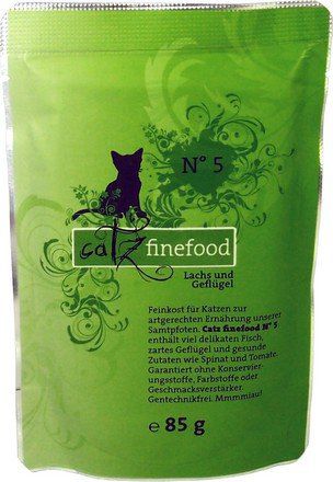 Catz Finefood N.05 Losos saszetka 85g MS_5082 (4260101760913) kaķu barība