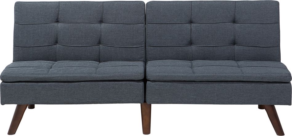 Beliani Sofa rozkladana szara RONNE 48846 (4260580921249) Dārza mēbeles