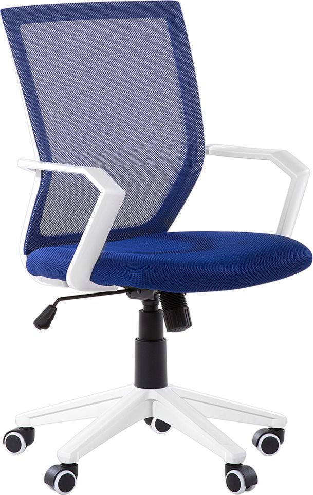 Krzeslo biurowe Beliani Relief Niebieskie 62746 (4260580929849) datorkrēsls, spēļukrēsls