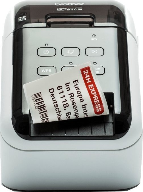 Drukarka etykiet Brother Brother QL-810WC drukarka etykiet bezposrednio termiczny Kolor 300 x 600 DPI Przewodowy i Bezprzewodowy DK uzlīmju printeris