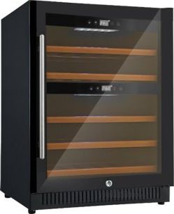 BERG BRGSW40L wine cooler Compressor wine cooler Undercounter Black 40 bottle(s) Vīna skapji