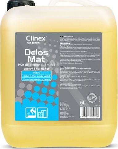 Clinex Delos Mat 5L 77-141 77141 (5907513270720) Sadzīves ķīmija