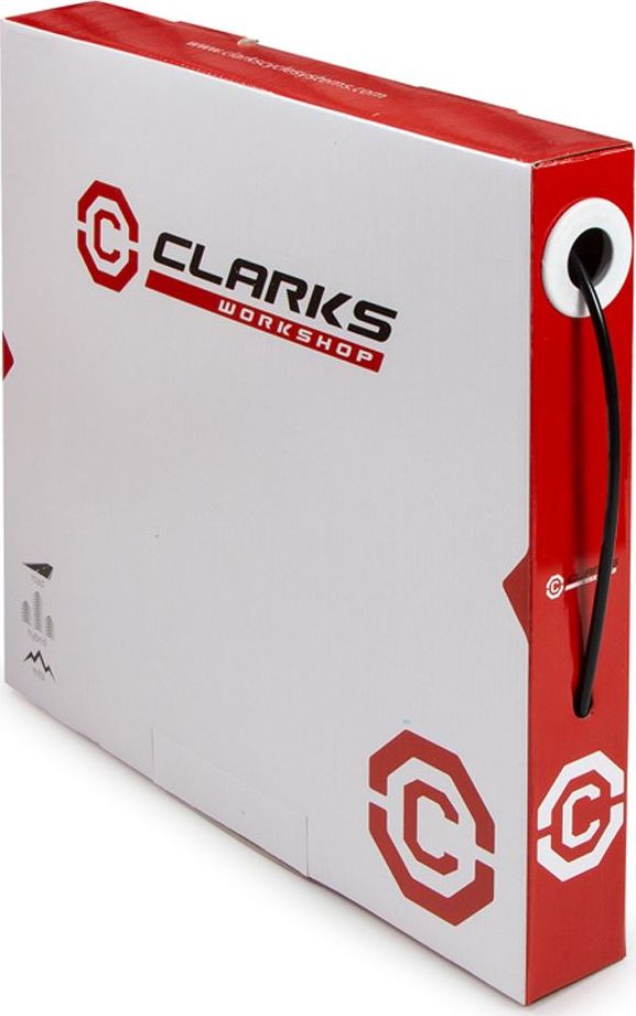 Clarks Przewod hamulca hydraulicznego CLARK'S SHIMANO 5mm/2,3mm czarny pudelko: 30metrow 6594184 (5021646029632)