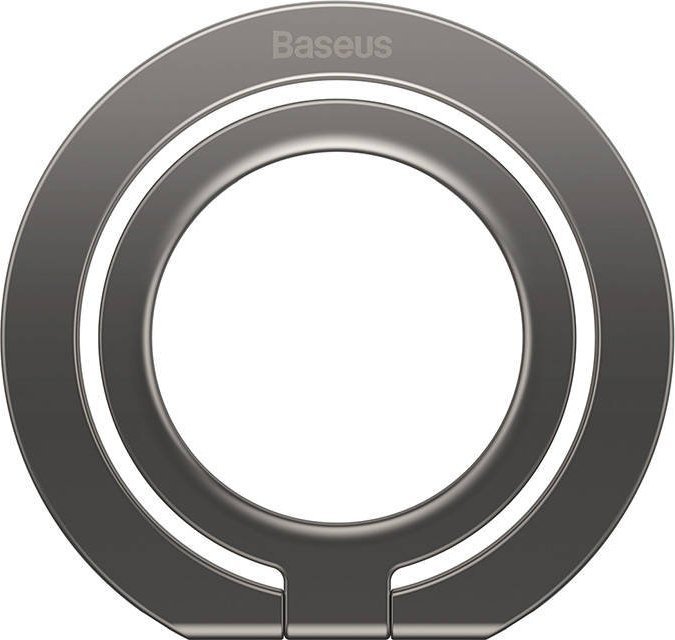 Baseus Halo magnetic ring holder phone stand gray (SUCH000013) Mobilo telefonu turētāji