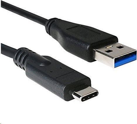 Kabel USB C-Tech USB-A - USB-C 1 m Czarny (CB-USB2C-10B) CB-USB2C-10B (8594125012304) USB kabelis