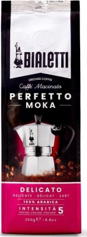 Bialetti Perfetto Moka Delicato 250g piederumi kafijas automātiem