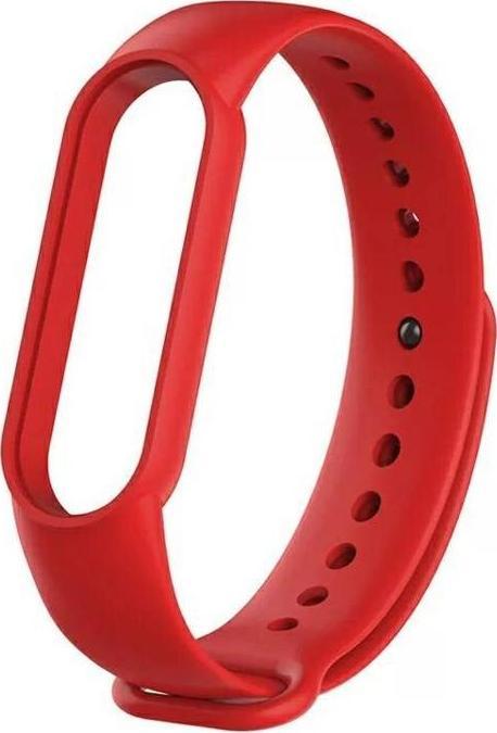 Beline pasek Mi Band 7|6|5 czerwony |red