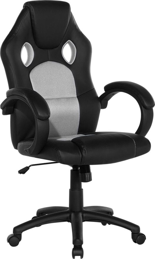 Fotel Beliani REST szary 59818 (4260580928552) datorkrēsls, spēļukrēsls