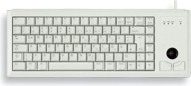 Cherry G84-4400LUBGB-0 Ultraflat compact keyb w/ trac klaviatūra