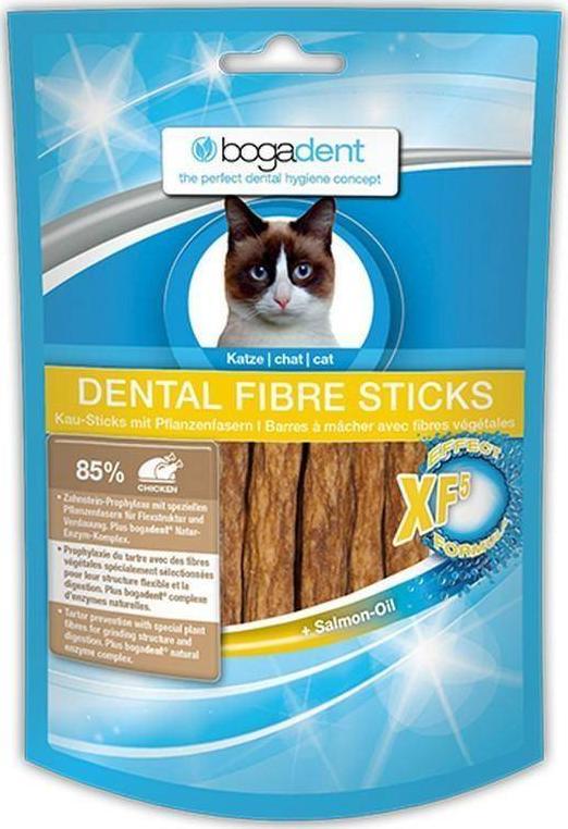 Bogadent Bogadent Fibre Sticks Kot Przysmak P/Osadom 50g 11102347 (7640118833805) kaķu barība