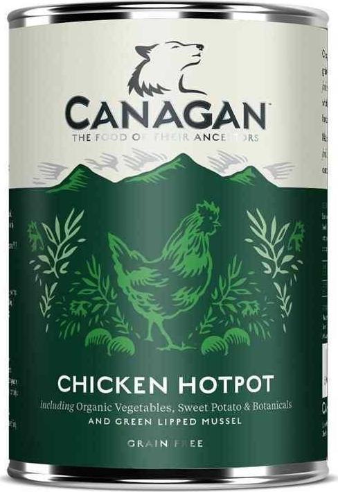 Canagan CANAGAN PIES pusz.400g CHICKEN HOTPOT KURA /6 VAT014864 (5029040020309) barība suņiem