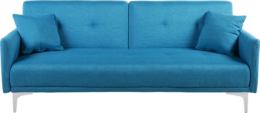 Beliani Sofa rozkladana morska LUCAN 14864 (4260580932009) Dārza mēbeles