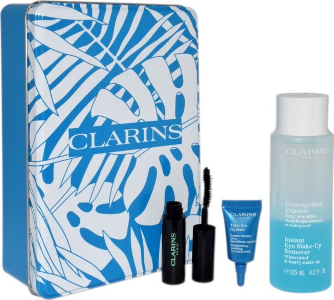 Clarins Clarins Set (Instant Eye Make-up Remover 125ml+ Total Eye Hydrate 3ml + Mascara 3ml) 12191830 (3666057169106)
