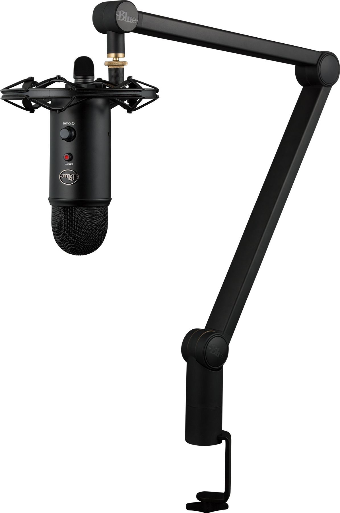 Mikrofon Blue Zestaw Yeticaster Broadcast Bundle Yeti + Radius III + Compass (988-000247) Mikrofons