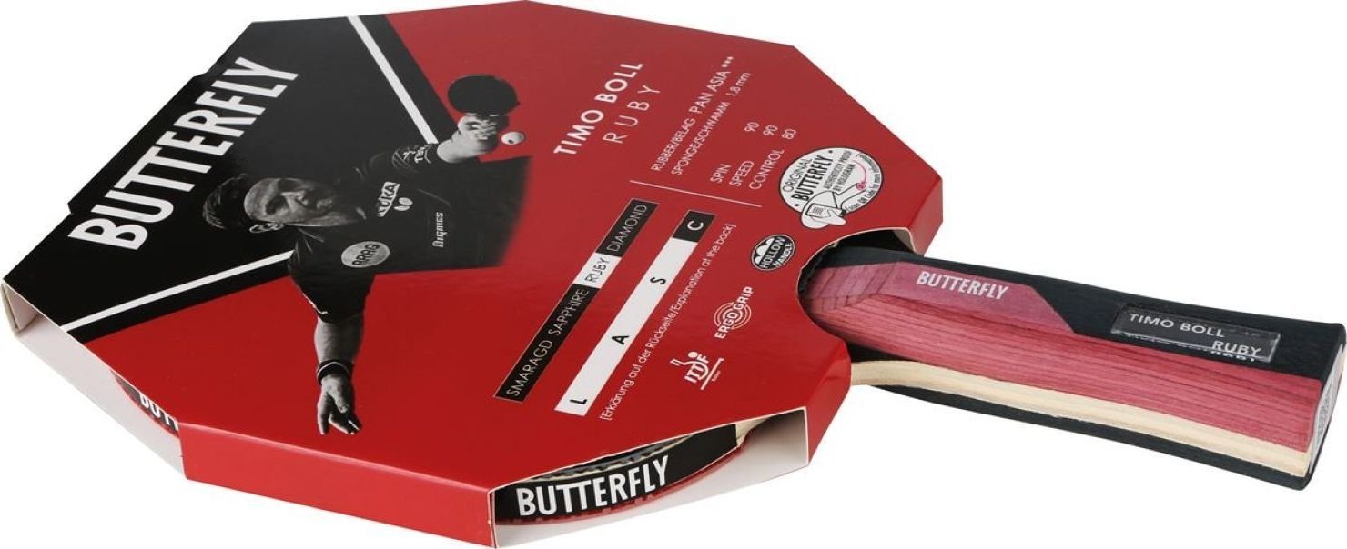Butterfly Timo Boll Ruby Table Tennis Racket