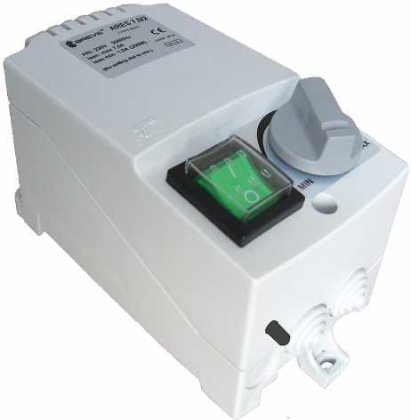 BREVE Regulator predkosci obrotowej 1-fazowy ARES 5,0/T 230V 5A z termostatem (17886-9916) 17886-9916 (5907812719197) auto akumulatoru lādētājs