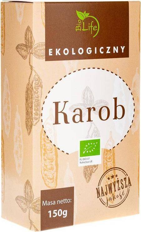 BioLife Organic Carob 150 g Sadzīves ķīmija