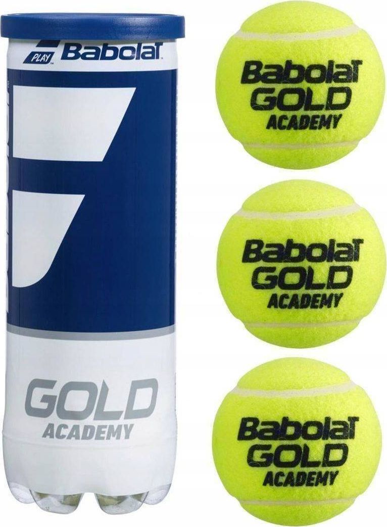 Babolat Pilki do tenisa ziemnego Babolat Gold Academy 3 szt. P7693 (3324921793016)