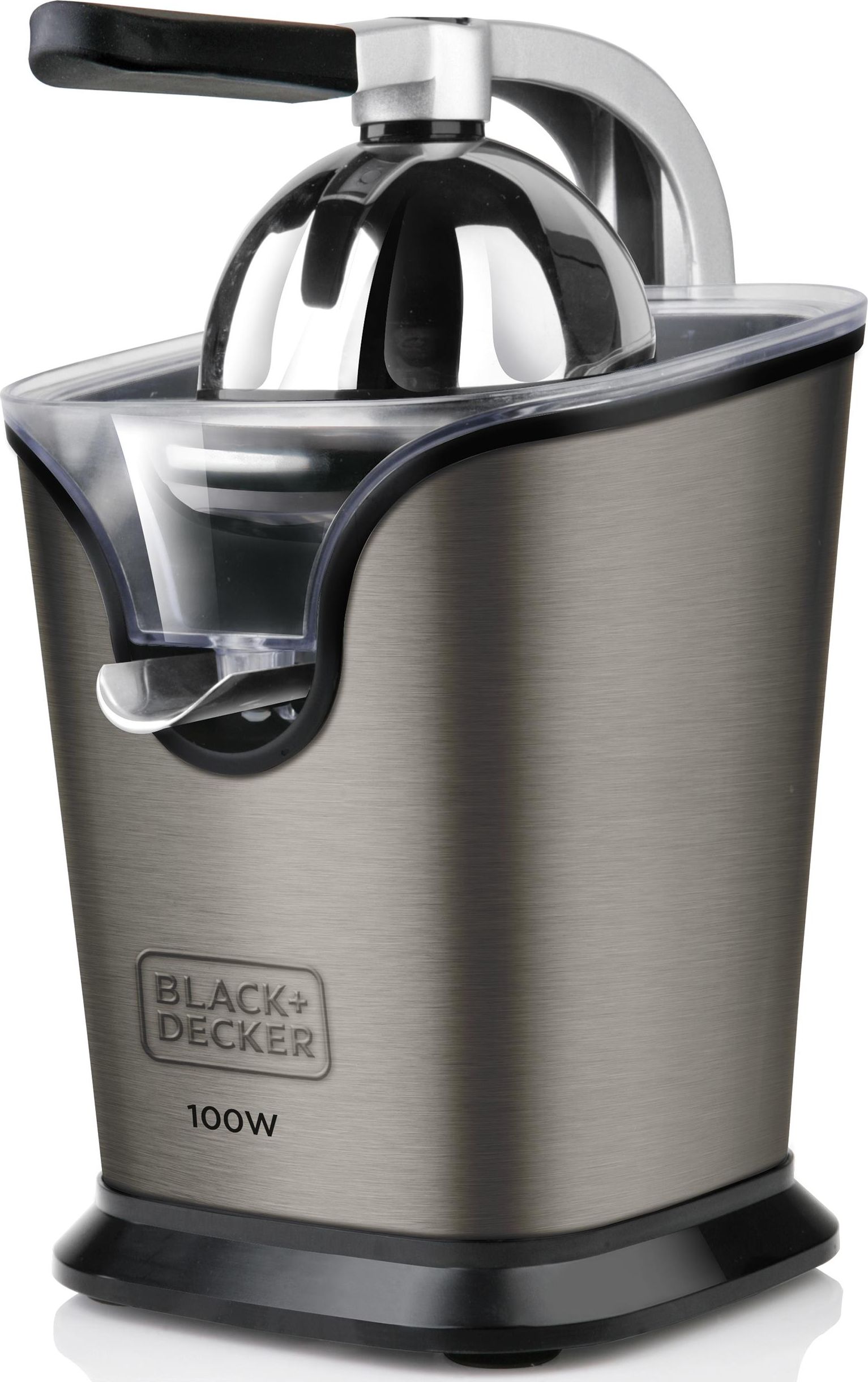 Black & Decker BXCJ100E juice maker Centrifugal juicer Stainless steel 1000 W Sulu spiede