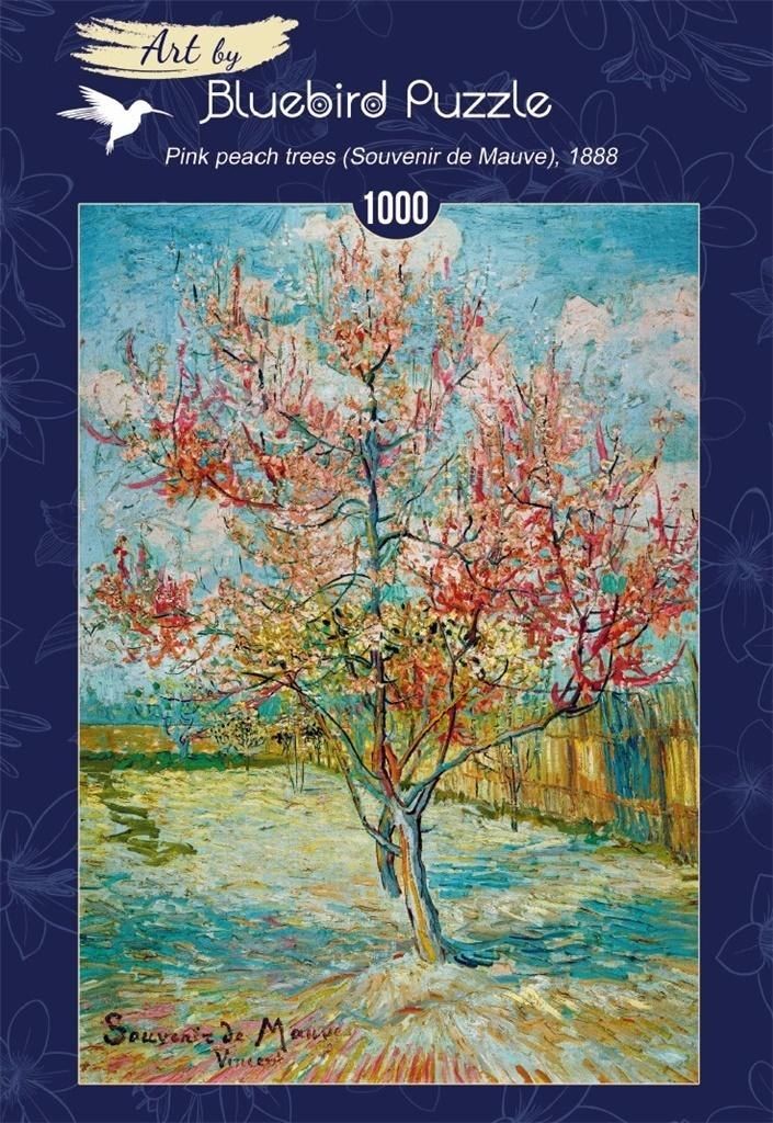 Bluebird Puzzle Puzzle 1000 Kwitnace drzewo brzoskwini 443145 (3663384601163) puzle, puzzle