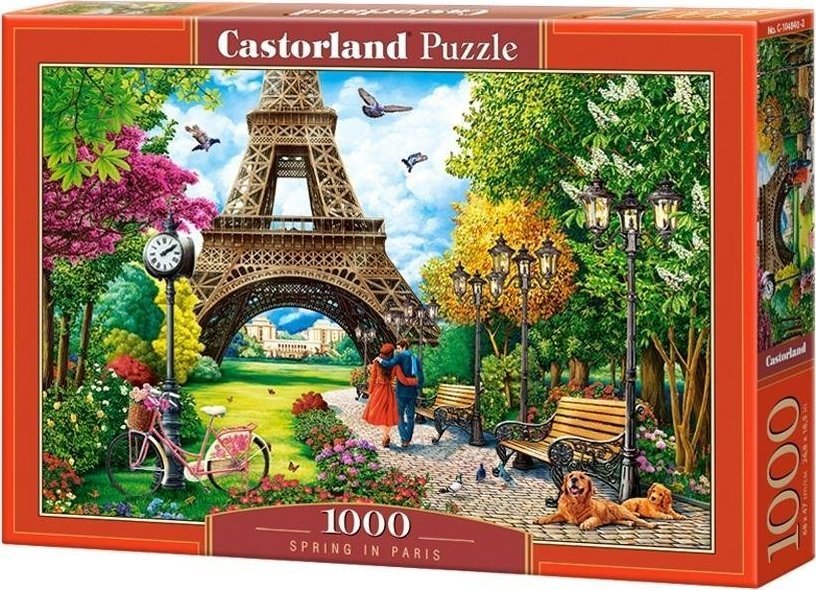 Castorland Puzzle 1000 Spring in Paris CASTOR 516137 (5904438104840) puzle, puzzle