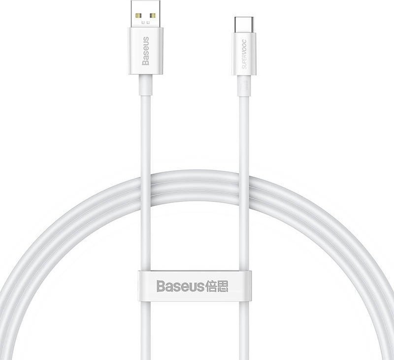 Baseus Superior Series Cable USB to USB-C, 65W, PD, 1m (white) USB kabelis