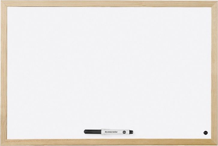 Bi-Office Tablica suchoscieralna BI-OFFICE magnetyczna lakierowana w ramie drewnianej 900x600 GMM07001010 (5603750570103)
