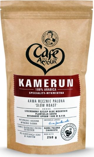 Kawa ziarnista Cafe Mon Amour Kamerun 250 g MR/5902768241693 (5902768241693) piederumi kafijas automātiem