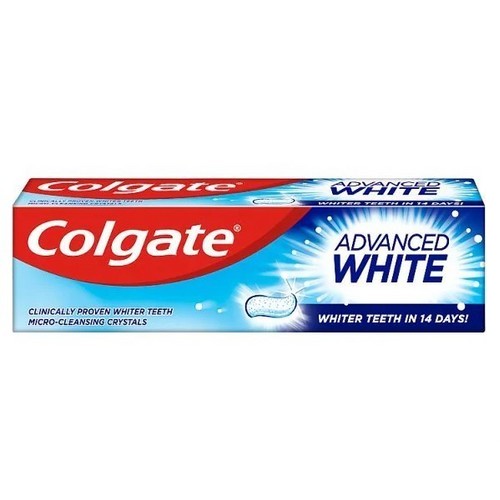 Colgate Advanced White toothpaste 100ml mutes higiēnai