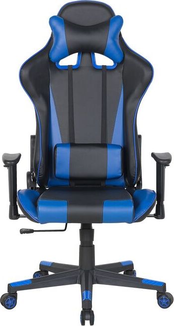 Fotel Beliani GAMER niebieski (182357-145540) 145540 (4251682205313) datorkrēsls, spēļukrēsls