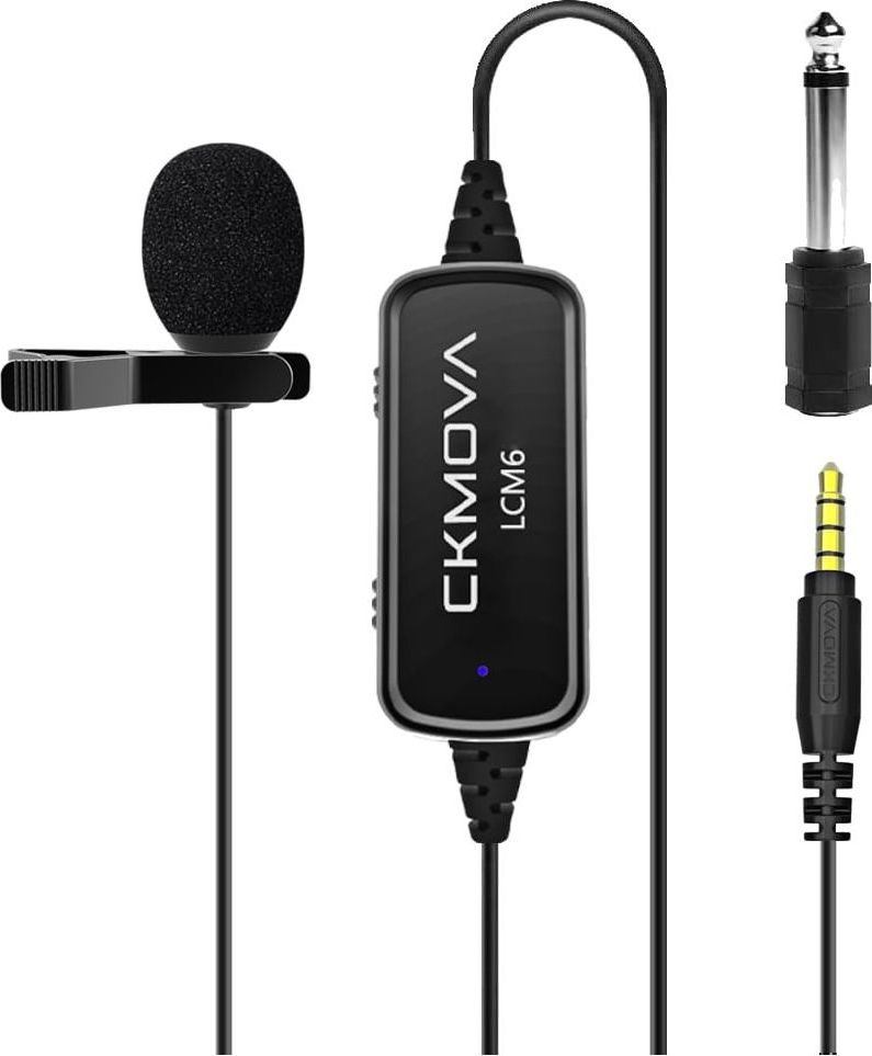 CKMOVA LCM6 - TIE MICROPHONE FOR CAMERAS AND SMARTPHONES Mikrofons