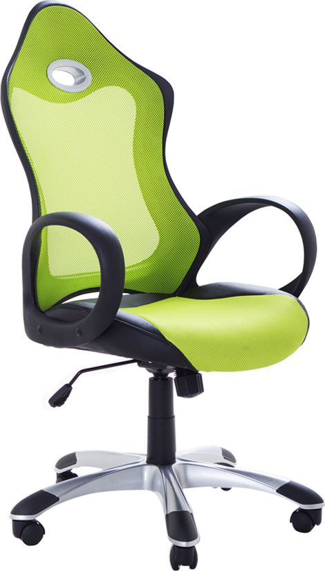 Krzeslo biurowe Beliani iChair Zielone 5390 (4260580934423) datorkrēsls, spēļukrēsls