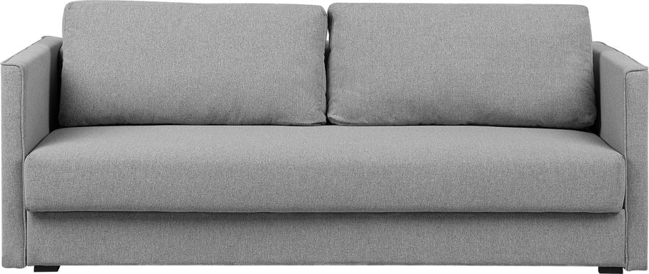 Beliani Sofa rozkladana jasnoszara EKSJO 131806 (4251682202244) Dārza mēbeles