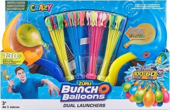 Bunch O Balloons Wyrzutnie ze 130 wodnymi balonami 56386 (0193052025791)