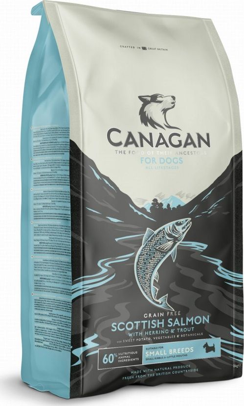 Canagan Scottish salmon SB dla psow malych ras 2 kg VAT017911 (5029040011451) barība suņiem