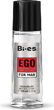 Bi-es Ego Platinum Dezodorant w szkle 100ml 094251 (5905009044251)