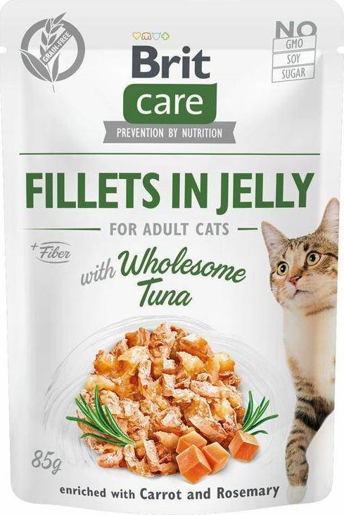 Brit CARE KOT saszetka FJ WHOLESOME TUNA /24 85g 104-100533 (8595602540556) kaķu barība