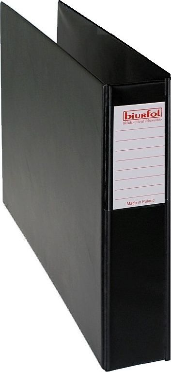 Segregator Biurfol dzwigniowy A3 70mm czarny (BIUR0675) BIUR0675 (5907214114019)