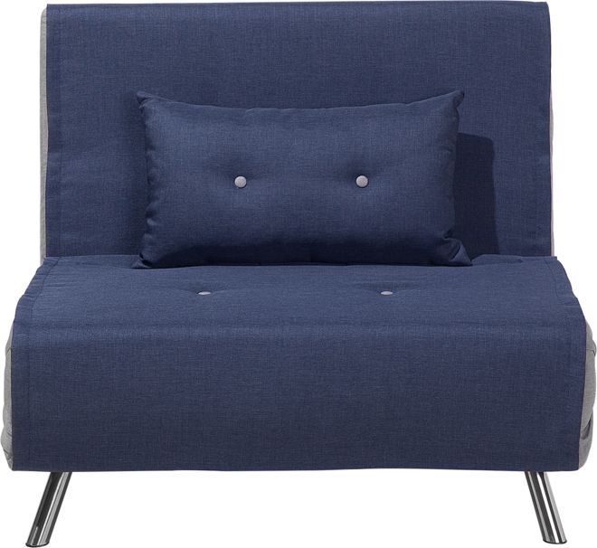 Beliani Sofa rozkladana niebieska FARRIS 85720 (4260586354508) Dārza mēbeles