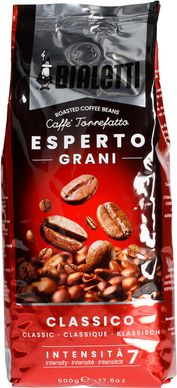Kawa ziarnista Bialetti Experto Grani Classico 500 g 096080333 (8006363032179) piederumi kafijas automātiem