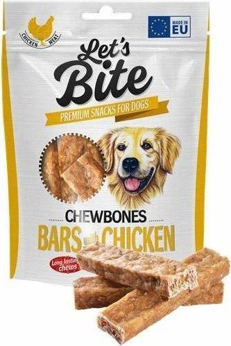 Brit BRIT LET'S BITE DOG CHEWBONES BARS WITH CHICKEN 175G 111973 105202 (8595602556946)