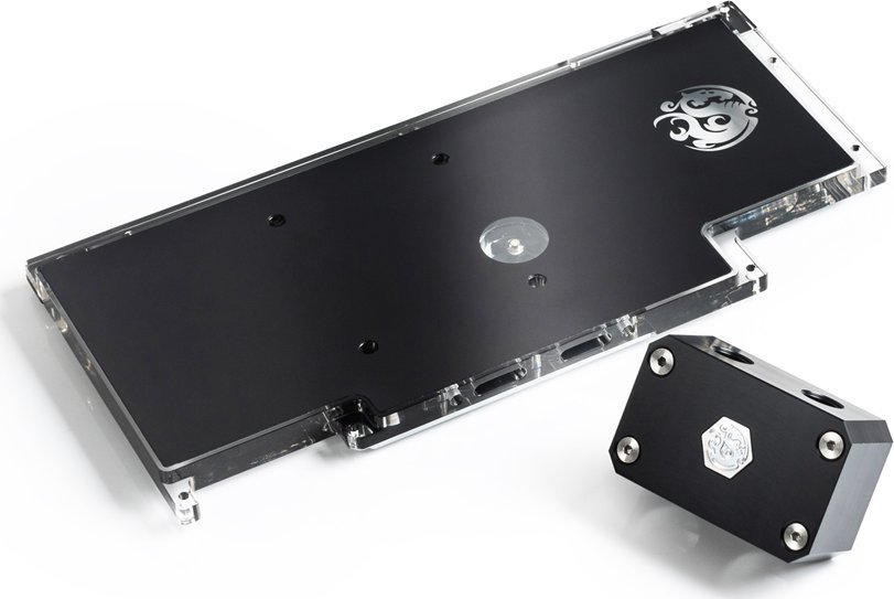 BitsPower Bitspower X-TEND ASUS ROG Strix RTX 3090 Aktive Backplate, ARGB - schwarz BP-VG3090ASTEN (4712914787583) ūdens dzesēšanas sistēmas piederumi