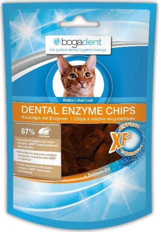 Bogadent Bogadent Dental Enzyme Chips Chicken Kot Przysmak P/Osadom 50g 11102345 (7640118832082) kaķu barība