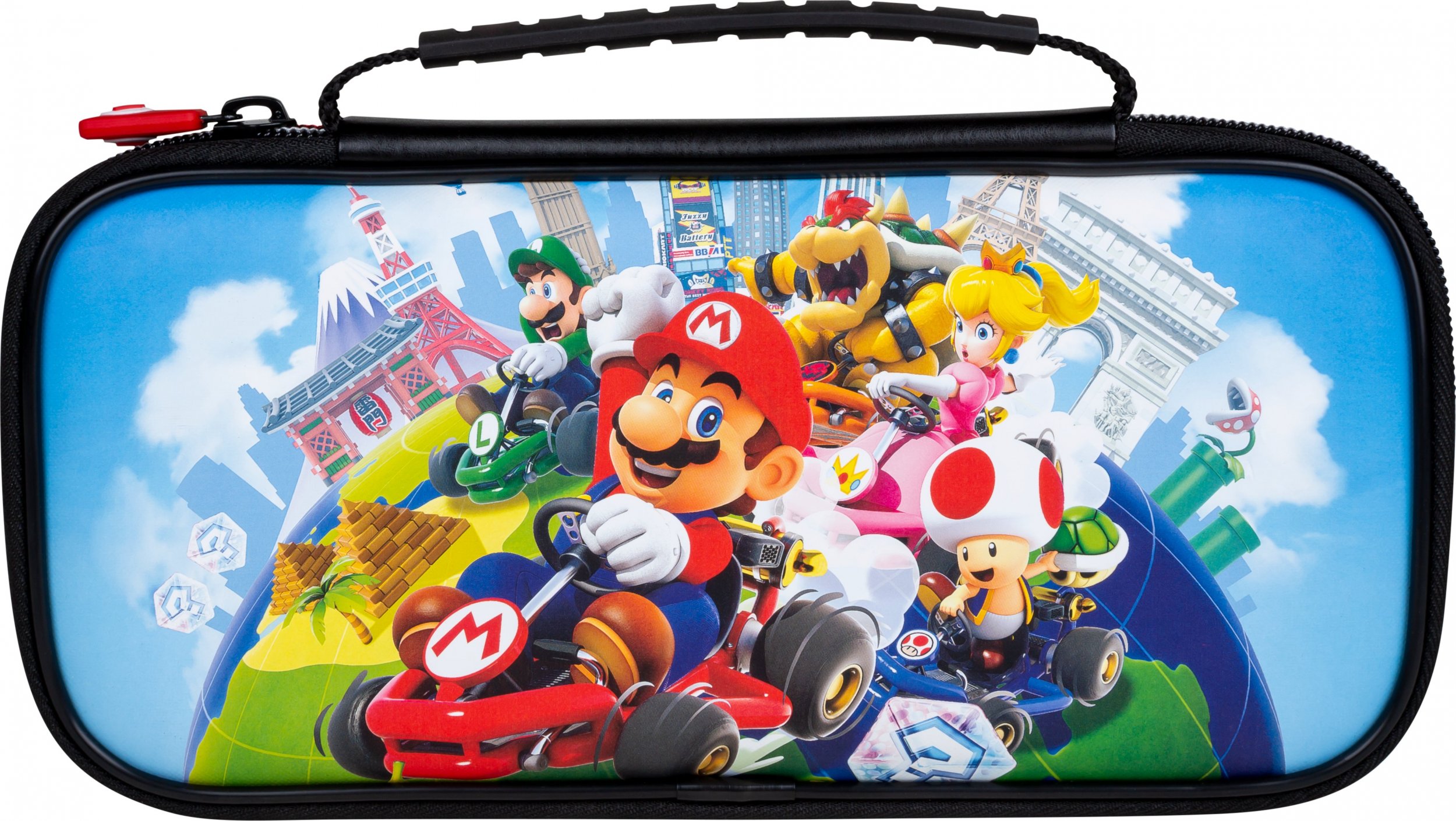 BigBen BIG BEN Switch Etui na konsole Mario Kart New Deluxe Travel NNS50GR (663293112074) spēļu aksesuārs