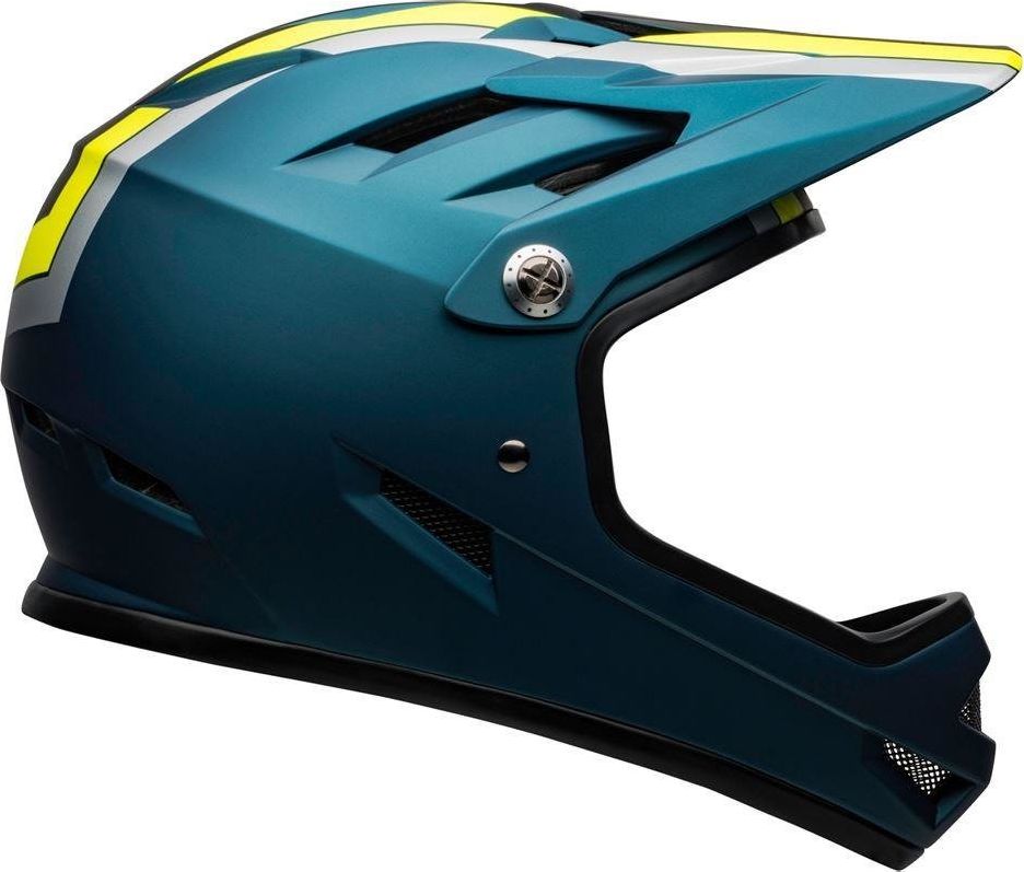 Bell Kask full face BELL SANCTION agility matte blue hi-viz roz. XS (48-51 cm) (NEW) 308832-uniw (768686281570)