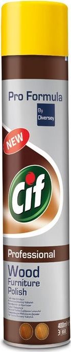 Cif Cif Professional 400ml Wood Forniture Polish Spray Do Powierzchni Drewnianych OFE000274 (7615400772322) Sadzīves ķīmija