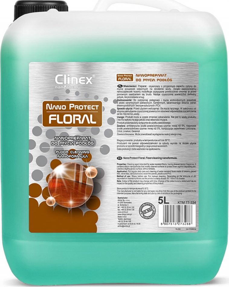 Clinex CLINEX Nano Protect Floral 5L 70-334 70334 (5907513273288) Sadzīves ķīmija