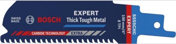 Bosch Bosch Expert saber saw blade 'Thick Tough Metal' S 555 CHC (length 100mm) Elektriskais zāģis